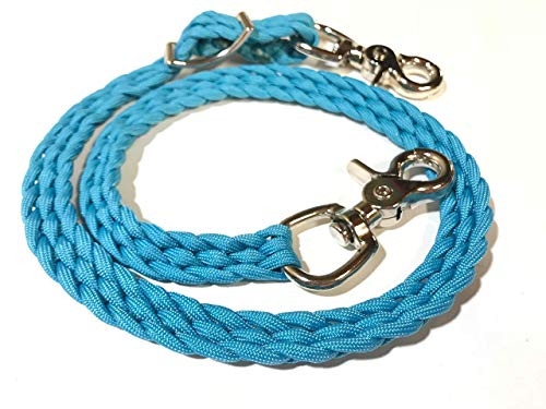 wither strap horse tack neon turquoise