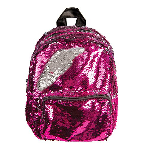 Style.Lab by Fashion Angels Magic Sequin Mini Backpack - Pink/Silver