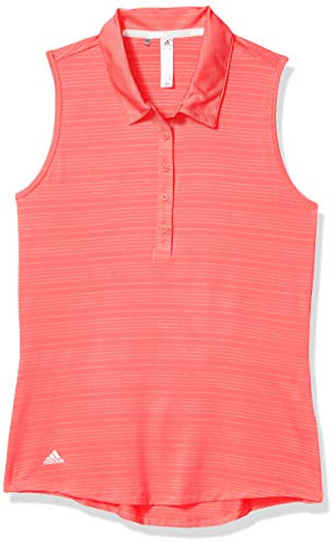 adidas Golf Microdot Polo Shirt Flash Red Large