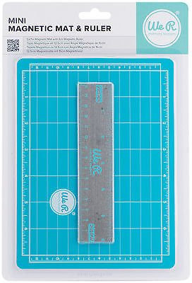 We R Memory Keepers 7 by 5-Inch Magnetic Mat and 6-Inch Ruler Mini