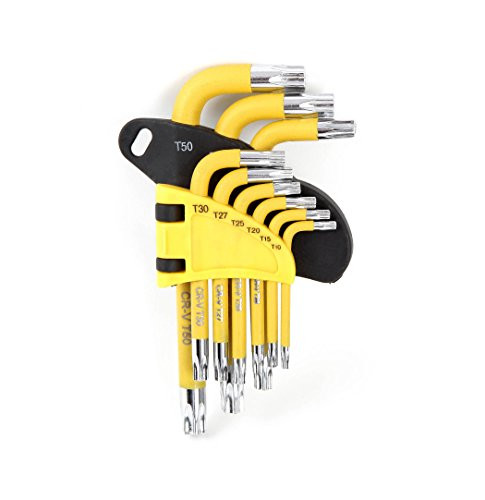 WORKPRO W022014A Short Arm Metric Ball Point Hex Key Set, 9 Piece