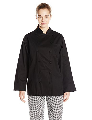 Dickies Chef Womens Annabella Executive Coat Black X-Small