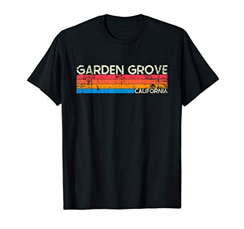 Vintage Retro Garden Grove California Distressed Gift T-Shirt
