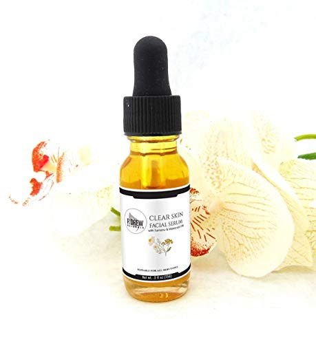Clear Skin Facial Serum with Tamanu Oil - Maracuja Oil - Face Oil Acne Treatment - Oily Skin Natural Vegan Oils Facial Moisturizer