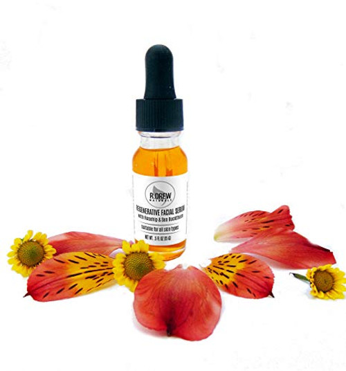 Regenerative Facial Serum with Sea Buckthorn Oil by R. Drew Naturals formerly Karess Krafters