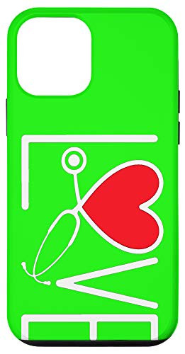 iPhone 12 mini Nurse Love with Stethoscope Health Care Workers Appreciation Case