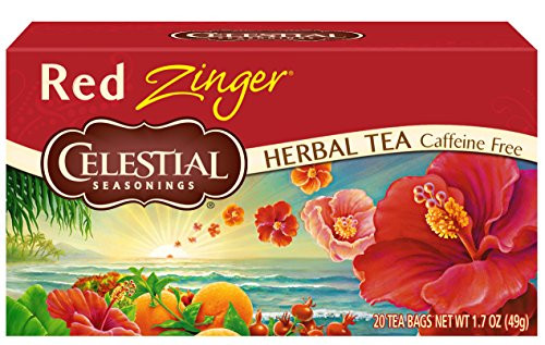 Celestial Seasonings Herbal Tea, Red Zinger, 20 Count (Pack of 6)