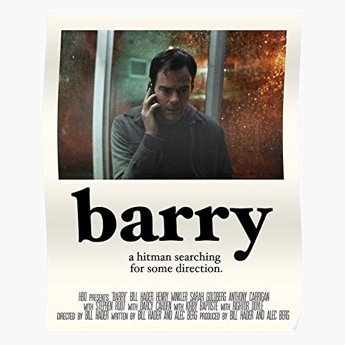 kineticards Hank Barry Hader Movie Noho Poster A24 Indie HBO Bill   Home Decor Wall Art Print Poster