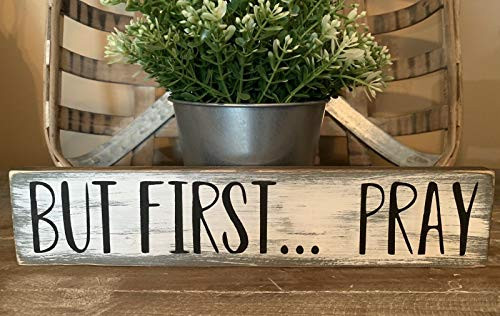 Tiukiu But First Pray Rustic Wood Sign Wooden Plaque Wall Decor Tiukiu But First Pray Rustic Wood Sign Wooden Plaque Wall Decor