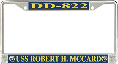 MilitaryBest USS Robert H. McCard DD-822 License Plate Frame
