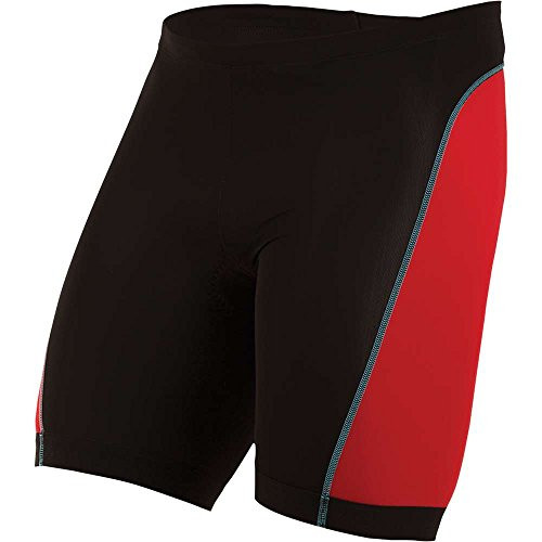 PEARL IZUMI Mens Select Pursuit Tri Shorts Black True Red X-Small PEARL IZUMI Mens Select Pursuit Tri Shorts Black True Red X-Small