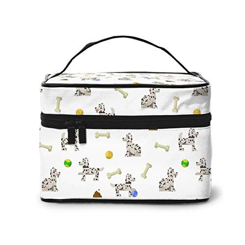 funny dalmatian Makeup Bag Travel Cosmetic Bag Portable Travel Train Case Funny Toiletry Storage Organizer funny dalmatian Makeup Bag Travel Cosmetic Bag Portable Travel Train Case Funny Toiletry Storage Organizer
