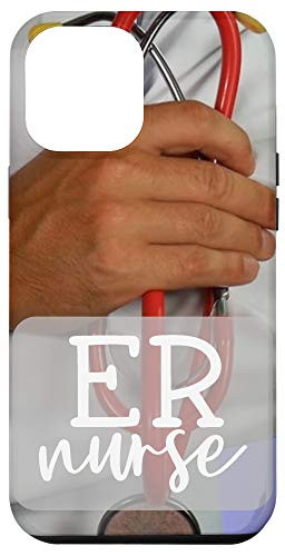 iPhone 12 Pro Max ER Nurse with Stethoscope - Health Care Workers Appreciation Case