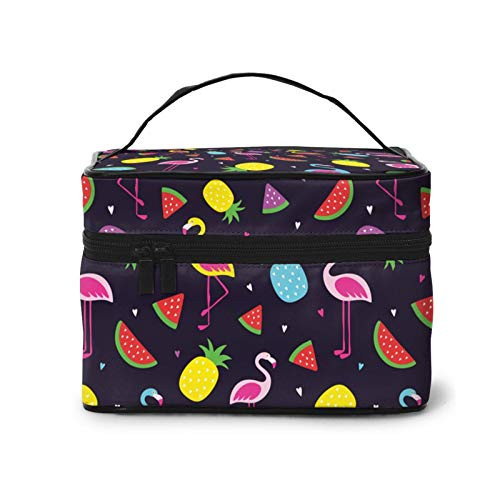 tropic summer pattern Makeup Bag Travel Cosmetic Bag Portable Travel Train Case Funny Toiletry Storage Organizer tropic summer pattern Makeup Bag Travel Cosmetic Bag Portable Travel Train Case Funny Toiletry Storage Organizer