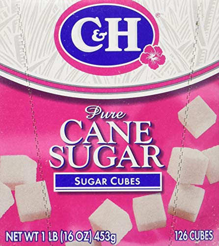 C and H Pure Cane White Sugar Cube 1 lb - PACK OF 4