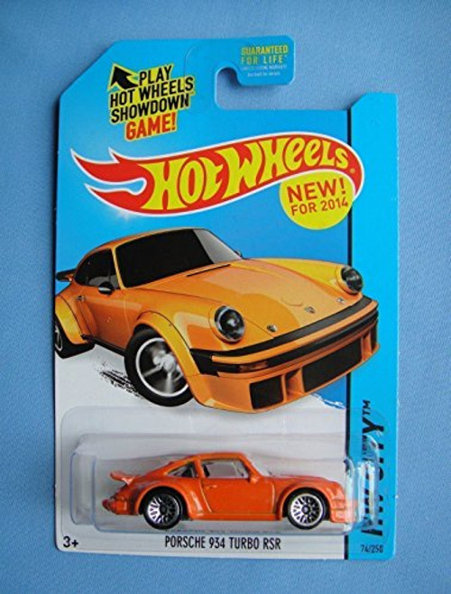 Hot Wheels 2014 HW City Porsche 934 Turbo RSR 74/250, Orange