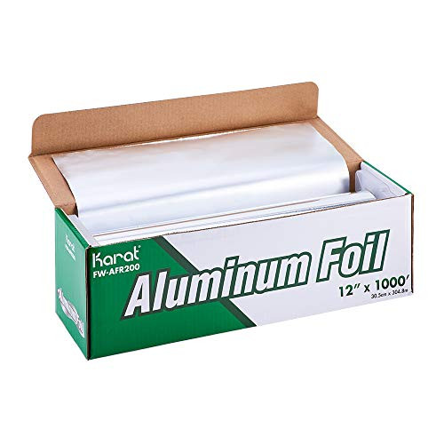 Karat FW-AFR200 12 inch x 1000 inch  Standard Aluminum Foil Roll