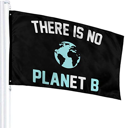 NPZBHoney3x5 There is No Planet B Flag 3 X 5 Ft Banner Breeze Flag