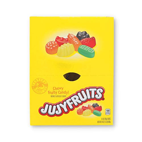 Jujy Fruits Assorted Fruit Chewy Count 8 3 oz - Sugar Candy Grab Varieties and Flavors Jujy Fruits Assorted Fruit Chewy Count 8 3 oz - Sugar Candy Grab Varieties and Flavors