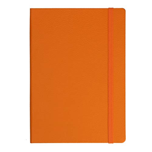 Collins B6 Glasgow Feint Ruled Notebook - Orange