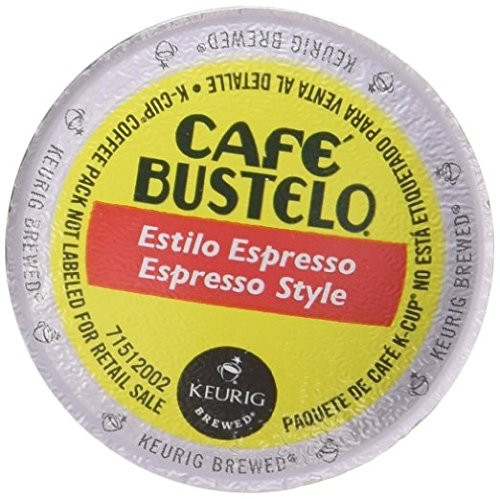 Cafe Bustelo Espresso Style K-Cups for Keurig Brewers 48 Count Cafe Bustelo Espresso Style K-Cups for Keurig Brewers 48 Count