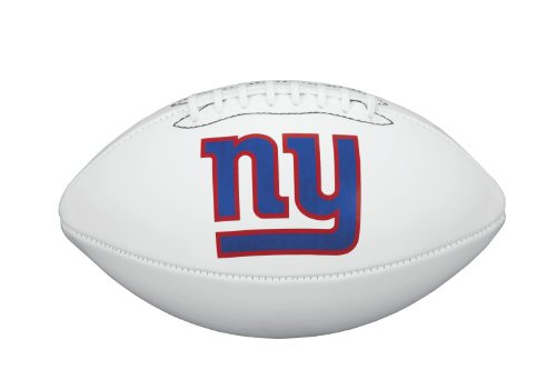 NFL Team Logo Autograph Football New York Giants NFL Team Logo Autograph Football New York Giants