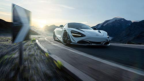 Iconic Arts Supercar- McLaren 720-S Laminated 18x24 Poster