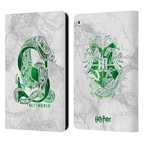 Head Case Designs Officially Licensed Harry Potter Slytherin Aguamenti Deathly Hallows IX Leather Book Wallet Case Cover Compatible with Apple iPad Air 2  2014