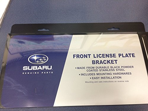 Genuine OEM Subaru Front License Plate Bracket 2008-2018 Impreza Legacy Forester Outback Sti WRX Crosstrek