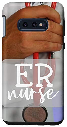 Galaxy S10e ER Nurse with Stethoscope - Health Care Workers Appreciation Case