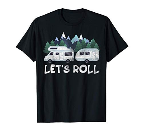 RV Camper Driver Camping Camp Vacation Lover Tee T-Shirt