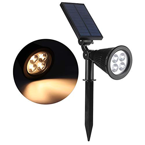 WINSHIDEN Solar Lights Outdoor Upgraded Waterproof Solar Powered Landscape Spotlights 2- in- 1 Wall Light Decorative Lighting Auto On Off for Pathway Garden Patio Driveway Pool WINSHIDEN Solar Lights Outdoor Upgraded Waterproof Solar Powered Landscape Spotlights 2- in- 1 Wall Light Decorative Lighting Auto On Off for Pathway Garden Patio Driveway Pool