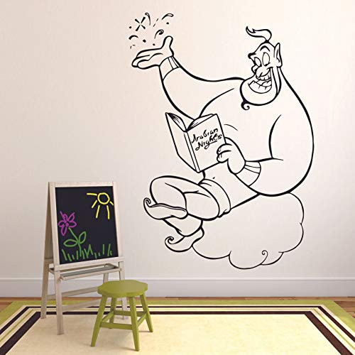 Genie Carpet Aladdin Walt Disney Wall Sticker Vinyl Wall Art Decal for Girls Boys Baby Kid Bedroom Nursery Daycare Kindergarten Cartoon Home Decor Stickers Wall Art Vinyl Decoration Size  30x25 inch Genie Carpet Aladdin Walt Disney Wall Sticker Vinyl Wall Art Decal for Girls Boys Baby Kid Bedroom Nursery Daycare Kindergarten Cartoon Home Decor Stickers Wall Art Vinyl Decoration Size  30x25 inch
