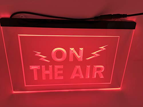 jxledsign On The Air Radio Record Podcasting Studio Displayr Led Light Sign