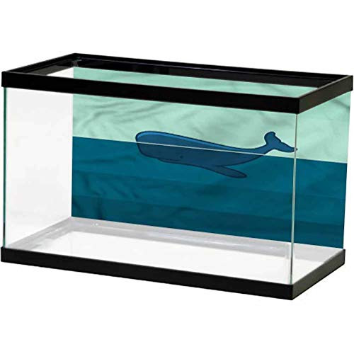 ScottDecor Whale Underwater World Backdrop Blue Whale in The Sea PVC Self-Adhesive Decor Wall L24 X H12 Inch ScottDecor Whale Underwater World Backdrop Blue Whale in The Sea PVC Self-Adhesive Decor Wall L24 X H12 Inch