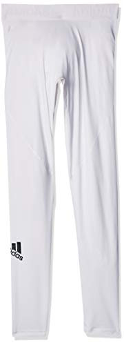 adidas Mens Alphaskin Sport Long Tights White Large