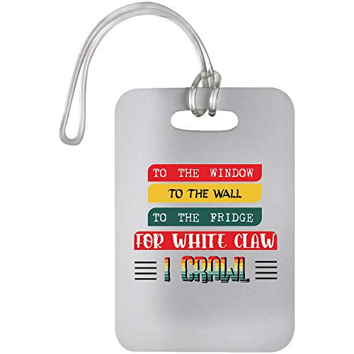 Morgan Schai to The Window to The Wall to The Fridge for I Crawl Luggage Bag Tag