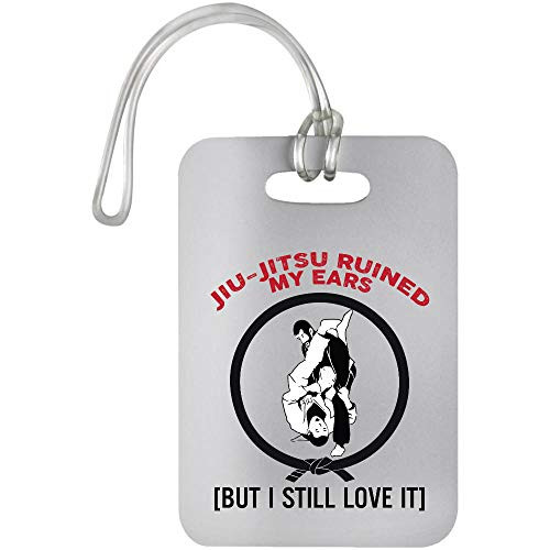 Morgan Schai Jiu-Jitsu Ruined My Ears But I Love It Luggage Bag Tag