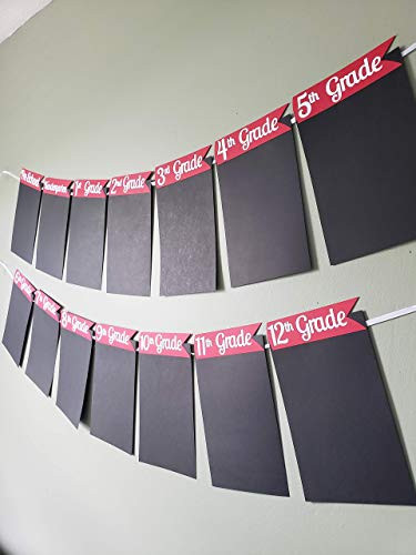 Graduation party photo banner. School photo banner. Graduation party decor