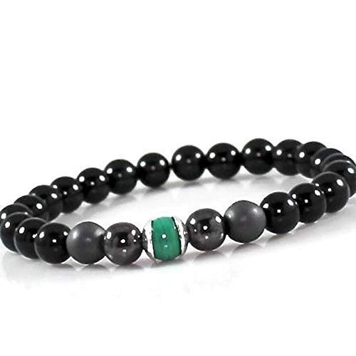 Mens Black Obsidian and Malachite Abundance Bracelet Real Stones Yoga Bracelet for Men Obsidian Bracelet Malachite Bracelet Intention Bracelet Root Chakra Bracelet Chakra Gifts Yoga Jewelry Mens Black Obsidian and Malachite Abundance Bracelet Real Stones Yoga Bracelet for Men Obsidian Bracelet Malachite Bracelet Intention Bracelet Root Chakra Bracelet Chakra Gifts Yoga Jewelry