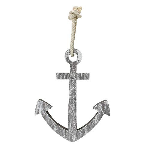 Northlight 12 Gray Cape Cod Inspired Wall Hanging Anchor