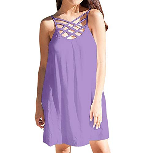 Womens Short Sleeve Loose Plain Maxi Dresses Casual Long Dresses with Pockets