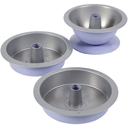 Wilton 2105-7207 Princess Cake Pan Set (3 Piece), One Size, Purple