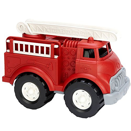 Green Toys Fire Truck - BPA Free, Phthalates Free Imaginative Play Toy for Improving Fine Motor, Gross Motor Skills. Toys for Kids Green Toys Fire Truck - BPA Free, Phthalates Free Imaginative Play Toy for Improving Fine Motor, Gross Motor Skills. Toys for Kids