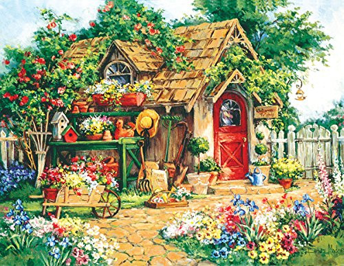 Gardener's Haven 1000+ Piece Jigsaw Puzzle by SunsOut