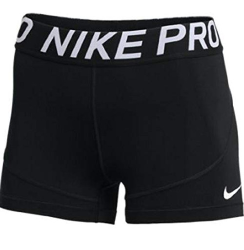 Nike Womens Pro 3 Inch Compression Shorts  Black XX-Large