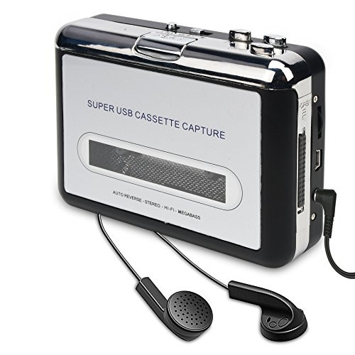 DIGITNOW Cassette Player-Cassette Tape To MP3 CD Converter Via USB,Portable Cassette Tape Converter Captures MP3 Audio Music,Convert Walkman Tape Cassette To MP3 Format, Compatible With Laptop and PC DIGITNOW Cassette Player-Cassette Tape To MP3 CD Converter Via USB,Portable Cassette Tape Converter Captures MP3 Audio Music,Convert Walkman Tape Cassette To MP3 Format, Compatible With Laptop and PC