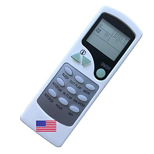 CHOUBENBEN Replacement Remote Control for AIR-CON ACN13-124PCEV ACN13-12HPCCO ACN13-1HPCEV Mini-Split Heat Pump System Split Wall-Mounted Air Conditioner