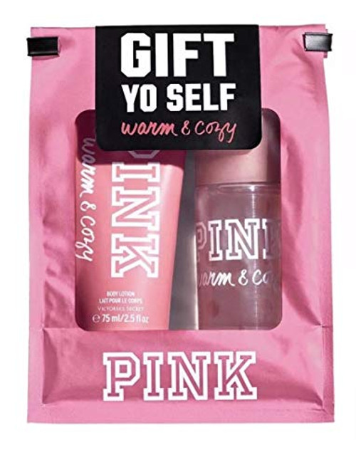 Victorias Secret Pink Fresh  and  Clean Body Mist 2.5 Lotion 3.4 Mini Gift Set