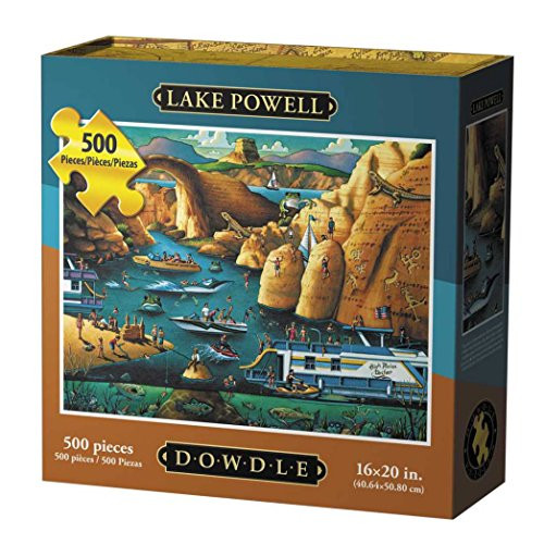 Dowdle Folk Art Lake Powell Jigsaw Puzzle Dowdle Folk Art Lake Powell Jigsaw Puzzle